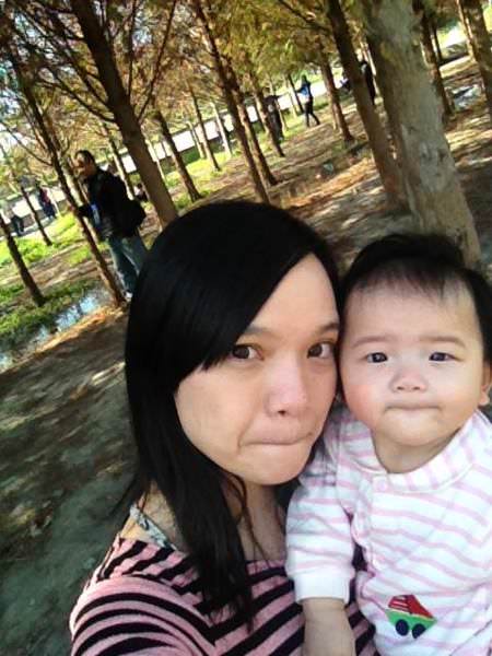 林苳把剌把拔拔八個月了之有小孩以後