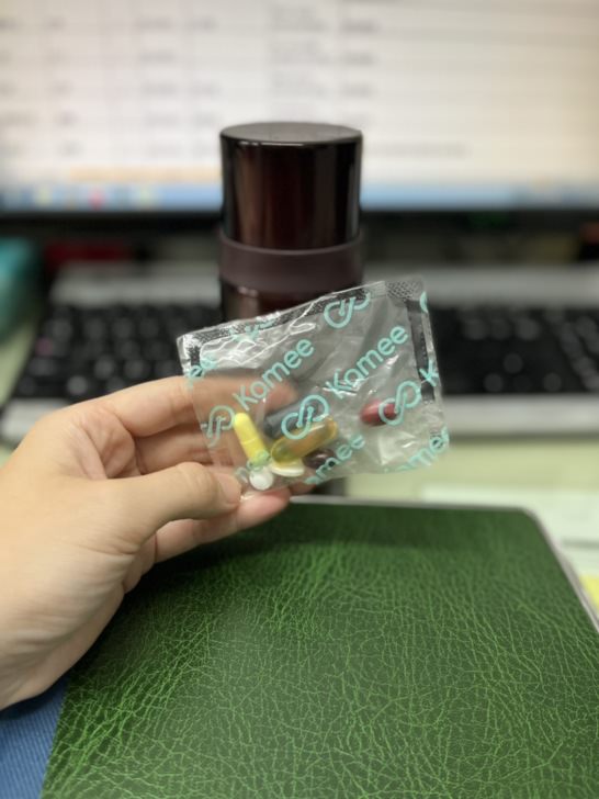 個人化保健食品推薦【咖米Kamee】-智能健康評估服務，一包在手，省去瓶瓶罐罐，準確抓出身體所需的營養，客製化保健品。