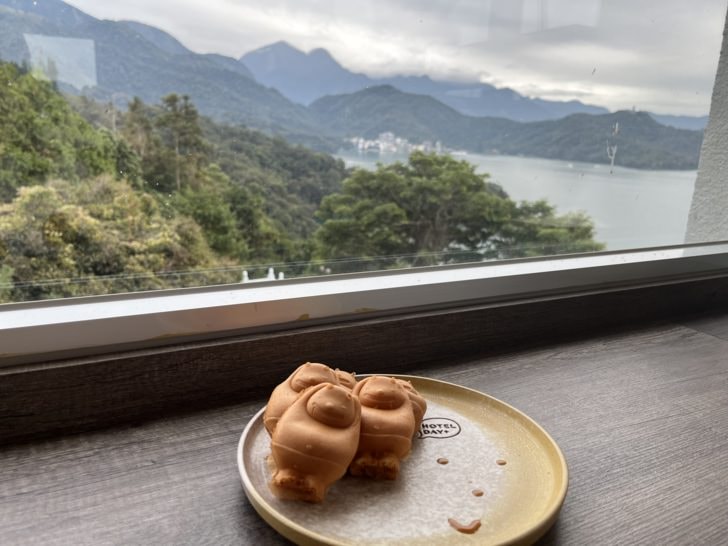 【承億文旅 潭日月】先得月 Tea lounge-來這間飯店享用下午茶，把整片日月潭都盡收眼底，美到捨不得離開。
